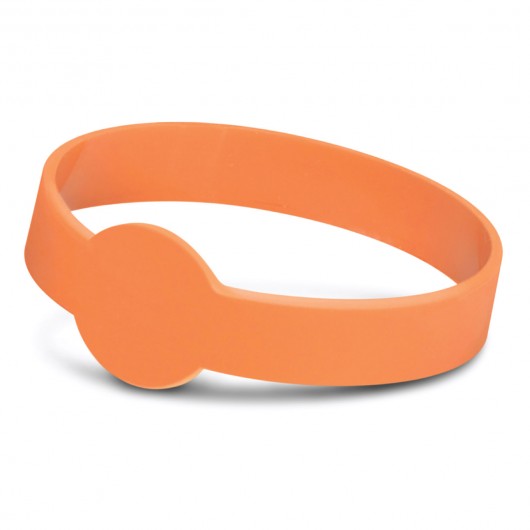 Maxi Silicone Bands - Glow orange